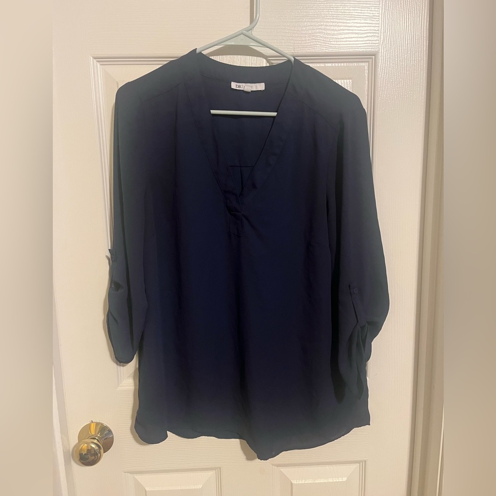 DR2 Deep Blue Women's Blouse